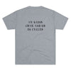 Men's Tri-Blend Cycles Crew Tee