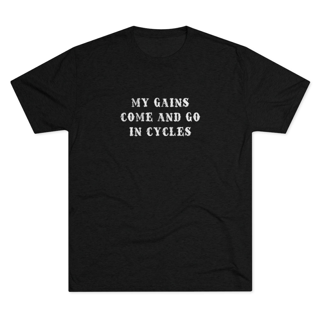 Men's Tri-Blend GAINS Crew Tee