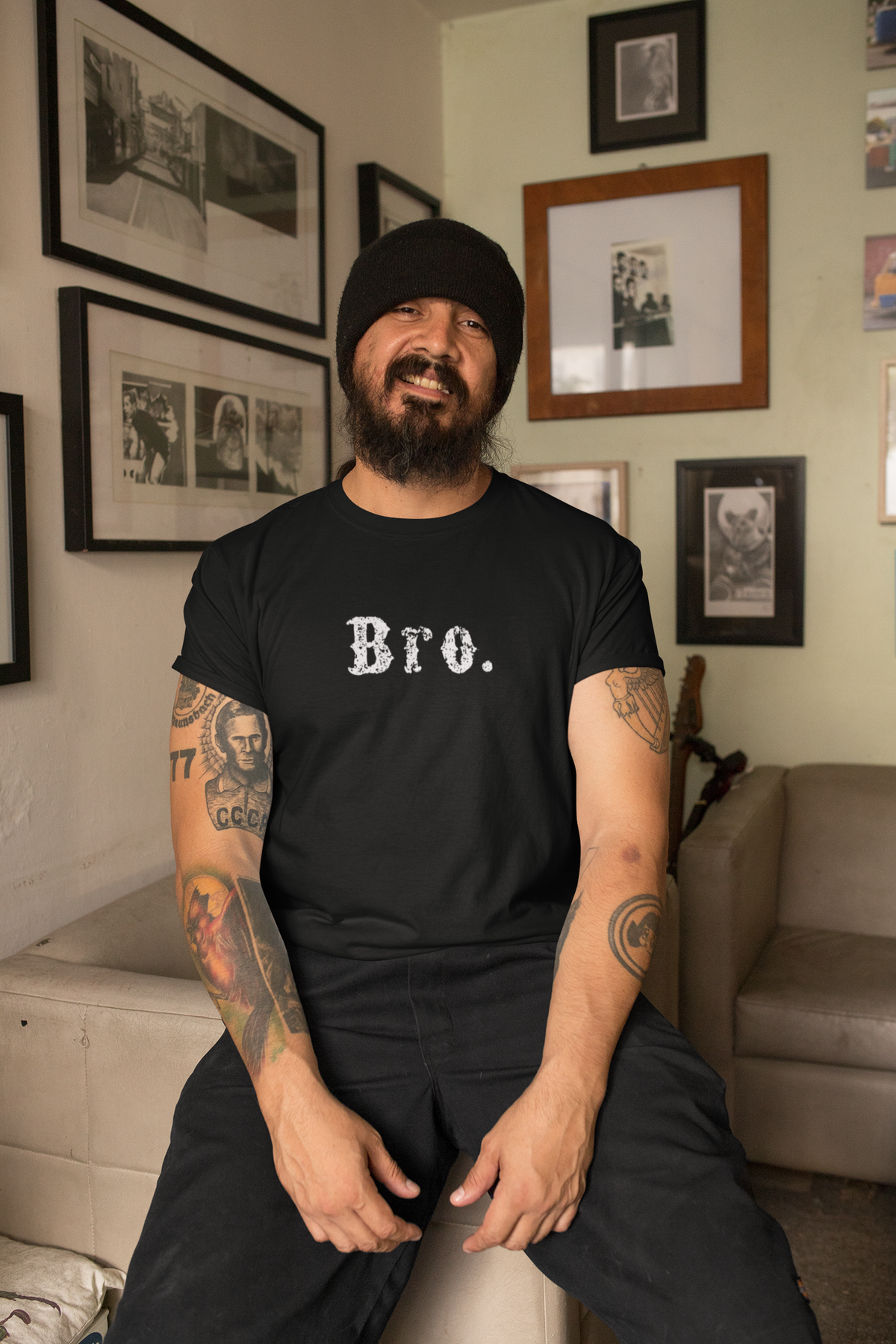 Men's Tri-Blend Bro Crew Tee