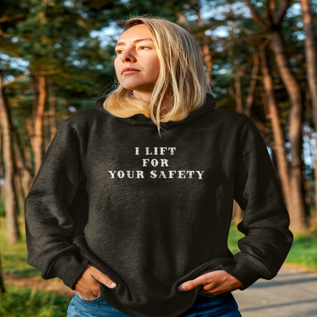 Unisex Heavy Blend™ Lift for Your Safety Hooded Sweatshirt